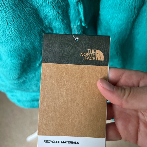 The North Face Full Zip Osito Fleece Jacket Women’s Porcelain Green Small - Picture 5 of 10